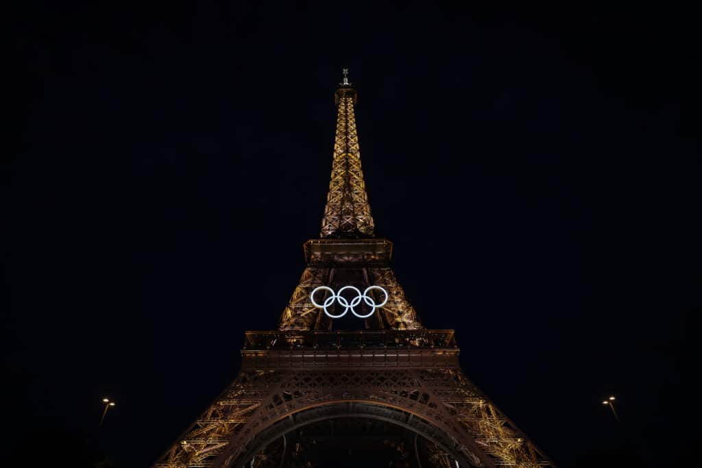 Jogos Olímpicos Paris 2024, Torre Eiffel. Foto: Gaspar Nóbrega/COB