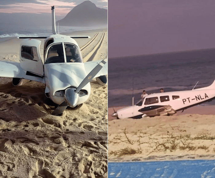 Avião do José Carlos Rizk Filho precisou fazer um pouso forçado nesta quarta-feira