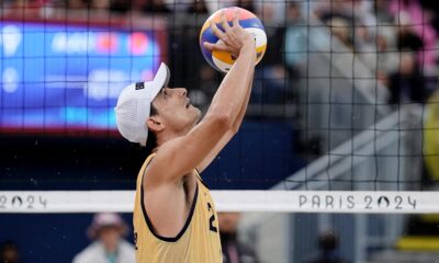 Capixaba André é derrotado por cubanos no vôlei de praia