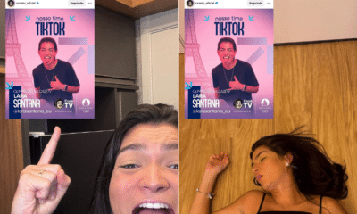 Lara Santana irá para Paris com a CazéTV e TikTok. Foto: Reprodução/Instagram