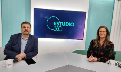 Andressa Missio e KK apresentam o programa EStúdio 360.