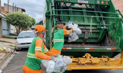 Catadores organizados em cooperativas trabalham na separação de materiais recicláveis. Foto: Reprodução/ Diário do Rio Claro