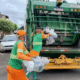 Catadores organizados em cooperativas trabalham na separação de materiais recicláveis. Foto: Reprodução/ Diário do Rio Claro