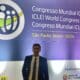 Fabricio Machado no Congresso Mundial sobre Mudança do Clima e Sustentabilidade do ICLEI. Reprodução Facebook