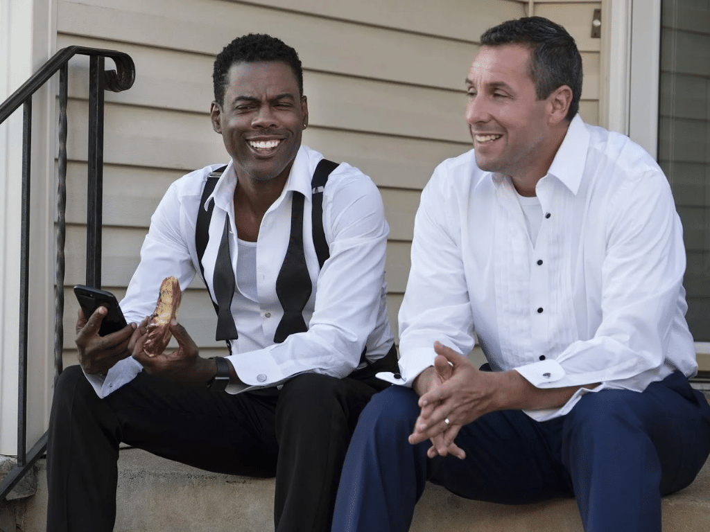 "Lá vem os pais" é estrelado pelos atores Adam Sandler, Chris Rock e Steve Buscemi. Foto: Reprodução/ Netflix