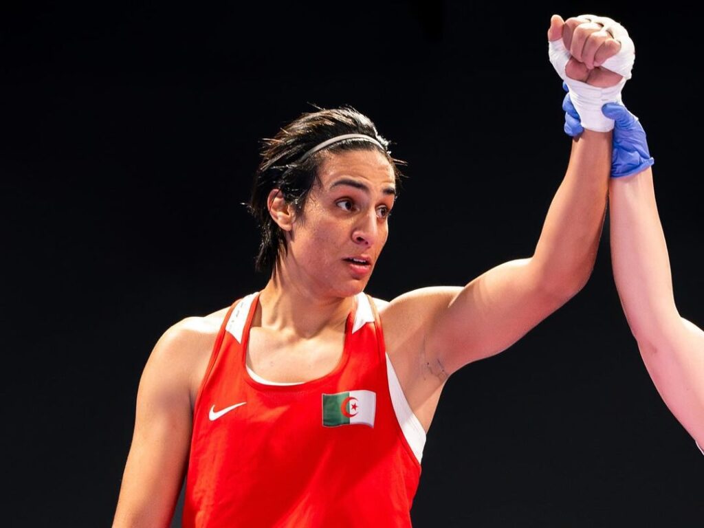 Imane Khelif é boxeadora e luta na categoria feminina. Foto: Reprodução/@imane_khelif_10