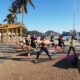 Yoga na Praça busca ser acessível para todos. Foto: Reprodução/Instagram