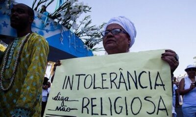 Intolerância religiosa. Foto: Reprodução/Alerj