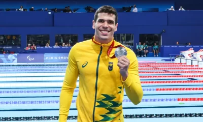 Brasil brilha na natação paralímpica em Paris com ouro, prata e bronze no primeiro dia de competições. Foto: Agência Brasil