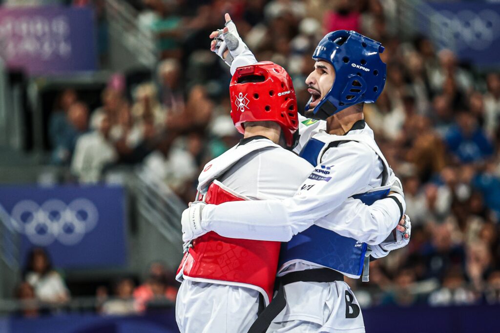 Netinho conquistou o bronze no taekwondo. Foto: Divulgação/COB