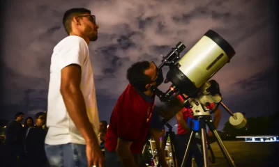 O cometa Tsuchinshan-Atlas poderá ser observado no céu do Hemisfério Sul a partir de 22 de setembro. Foto: Agência Brasil