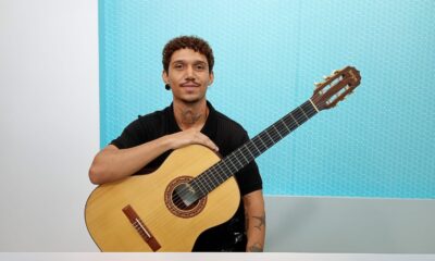 Lucas Rodrigues está prestes a levar o som do violão clássico capixaba para Milão! Foto: Rafael Nery