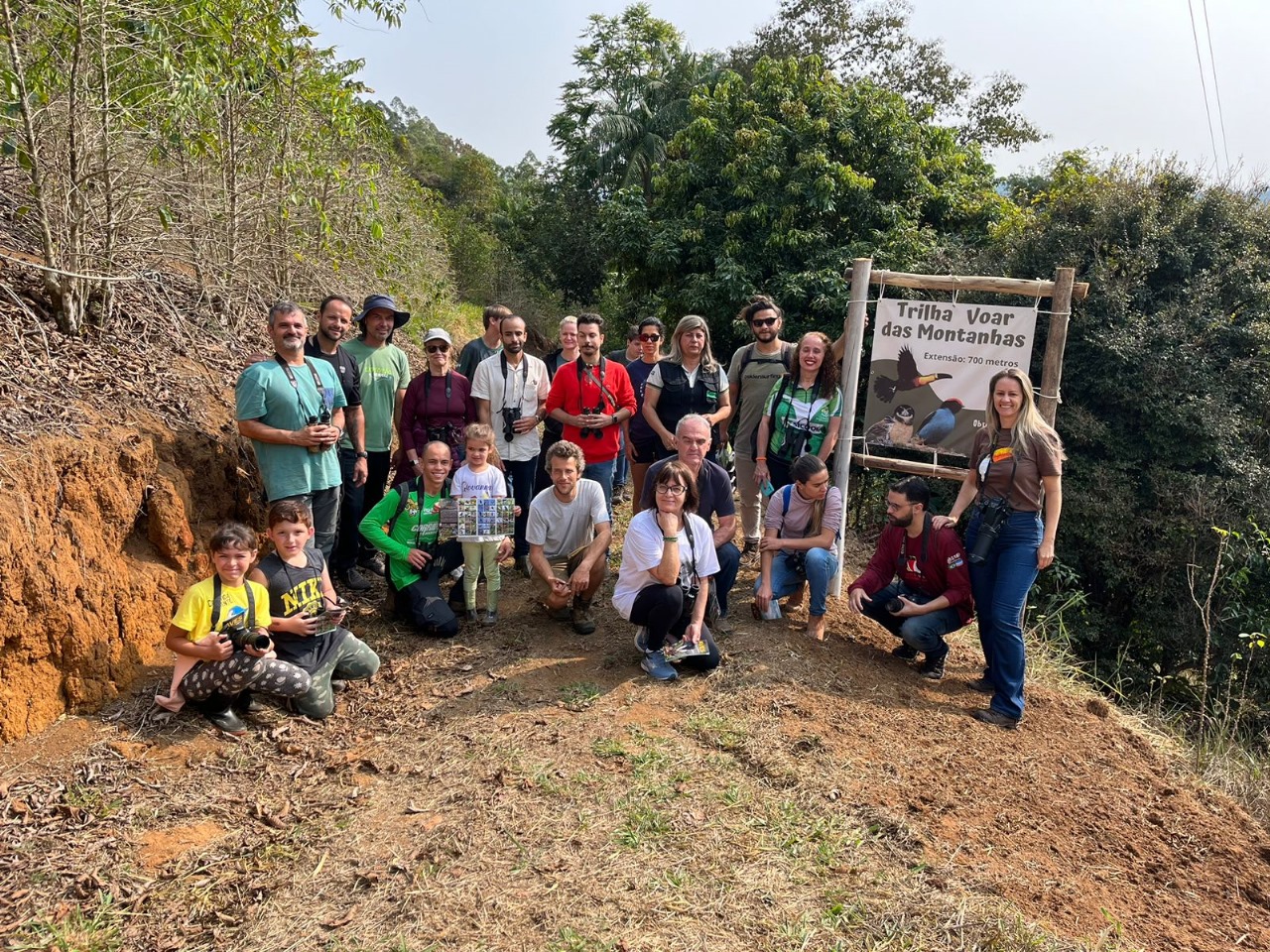 A Passarinhada no Sítio Altoé da Montanha revela a biodiversidade impressionante da região, atraindo amantes da natureza. Foto: Divulgação