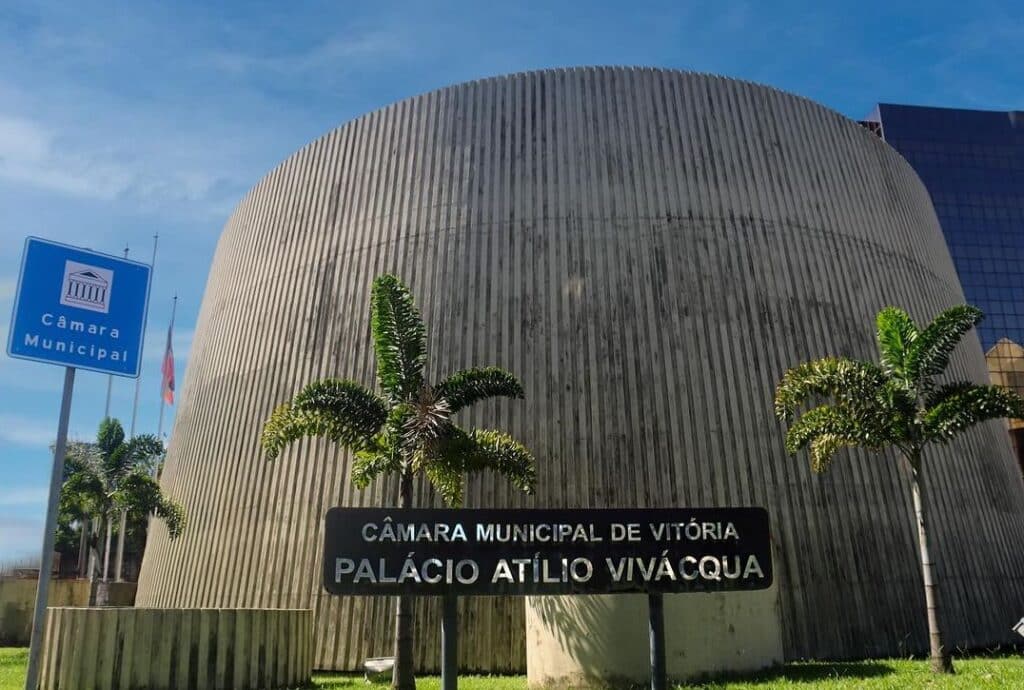 Câmara Municipal de Vitória conta com 15 vereadores. Foto: Reprodução/Instagram