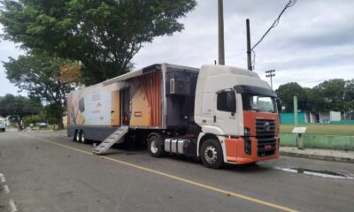 Carreta cinema do projeto “Cinema é Coisa Séria” estará na Serra. Foto: Divulgação