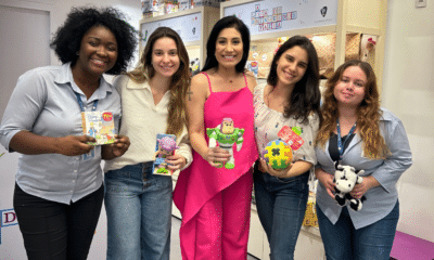 A solidariedade brilhou no Shopping Vitória com doações que fazem a diferença na vida de crianças assistidas pela Acacci. Foto: Eliana Goritti