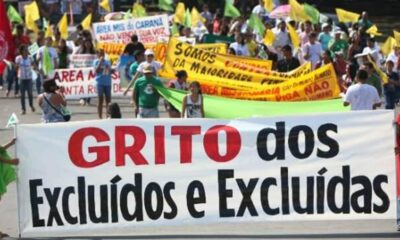 Protestos do Grito dos Excluídos em Vitória destacam a luta contra a desigualdade. Foto: Divulgação