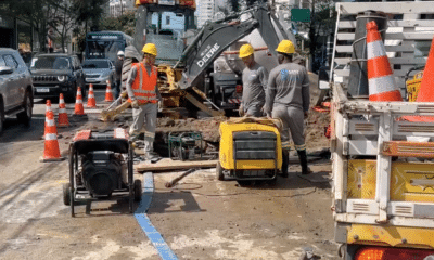 Obra na Reta da Penha deixa bairros sem água em Vitória