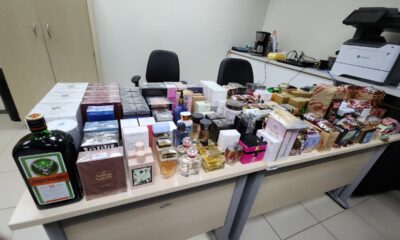 Vitória: homem é preso com mais de 100 perfumes no aeroporto