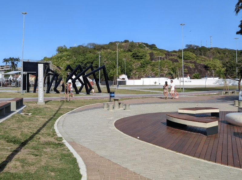 Parque da Prainha, em Vila Velha. Foto: Reprodução/Maps/ Walyson Dos Santos Loureiro 