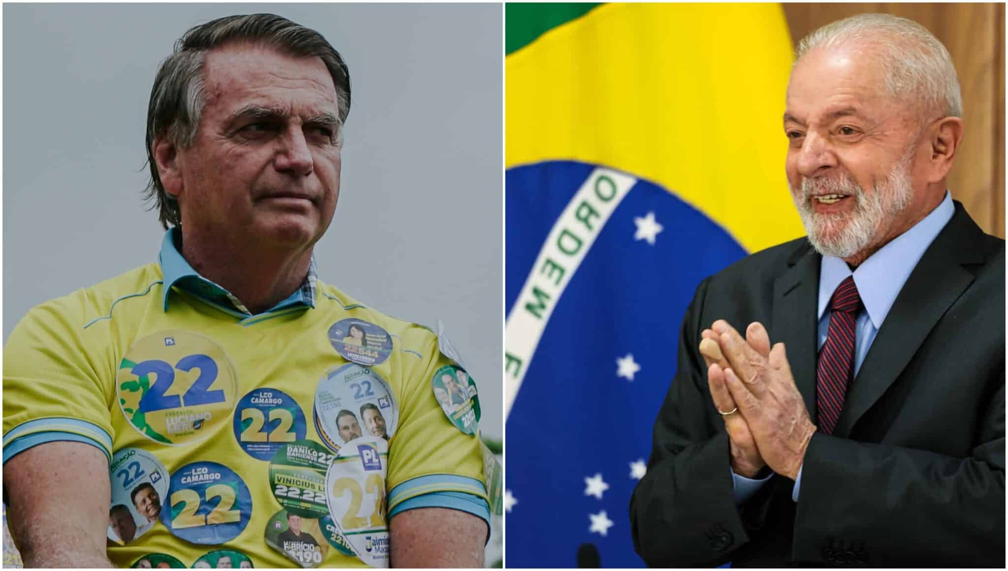 Jair Bolsonaro e Lula