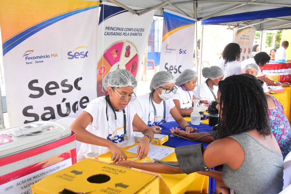 Caravana Sesc tem pelo menos 8 serviços para a saúde. Foto: Divulgação