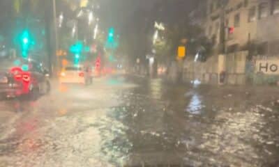 Chuva na Beira Mar, em Vitória