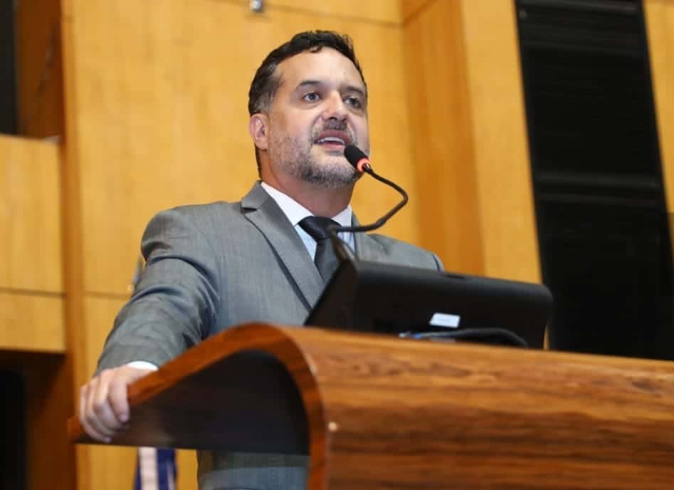 Deputdo Fabrício Gandini na Assembleia Legislativa