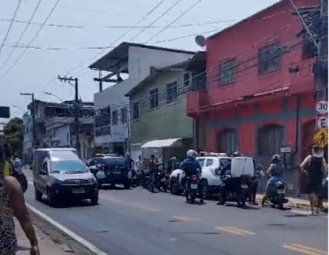 Hotel onde os sogros do prefeito de Cachoeiro de Itapemirim, Victor Coelho, foram mortos, no bairro Baiminas