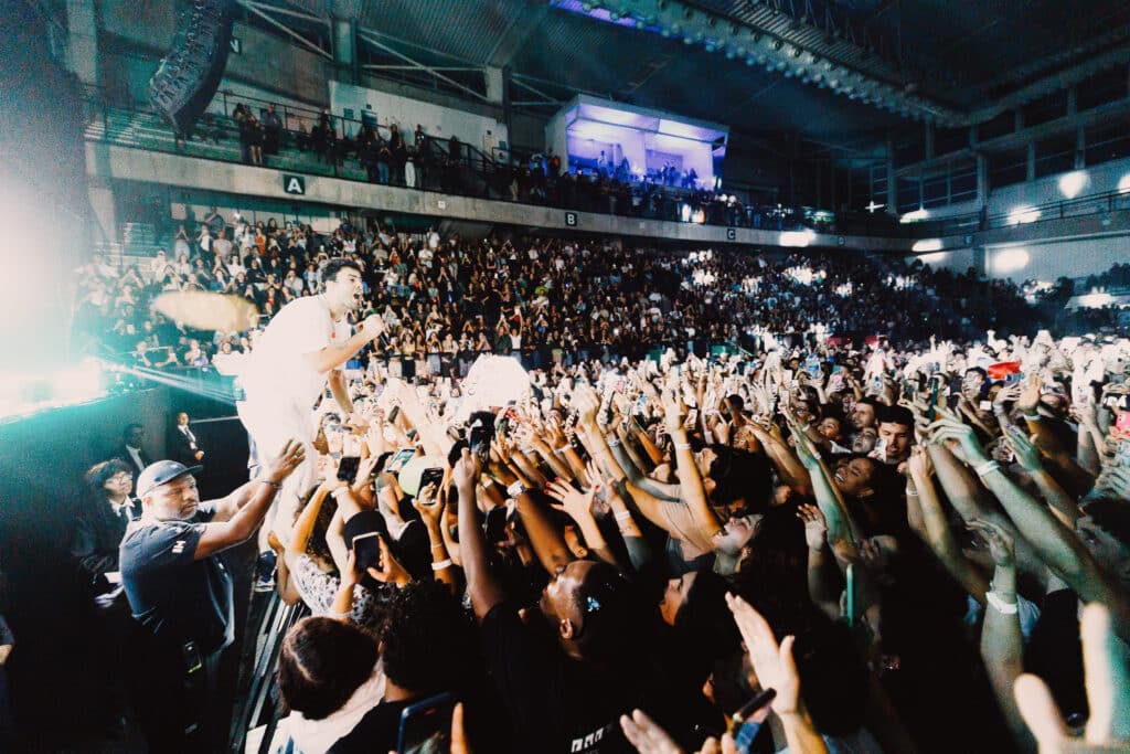 A banda Lagum se apresenta no espaço Patrick Ribeiro, em Vitória. Foto: Divulgação