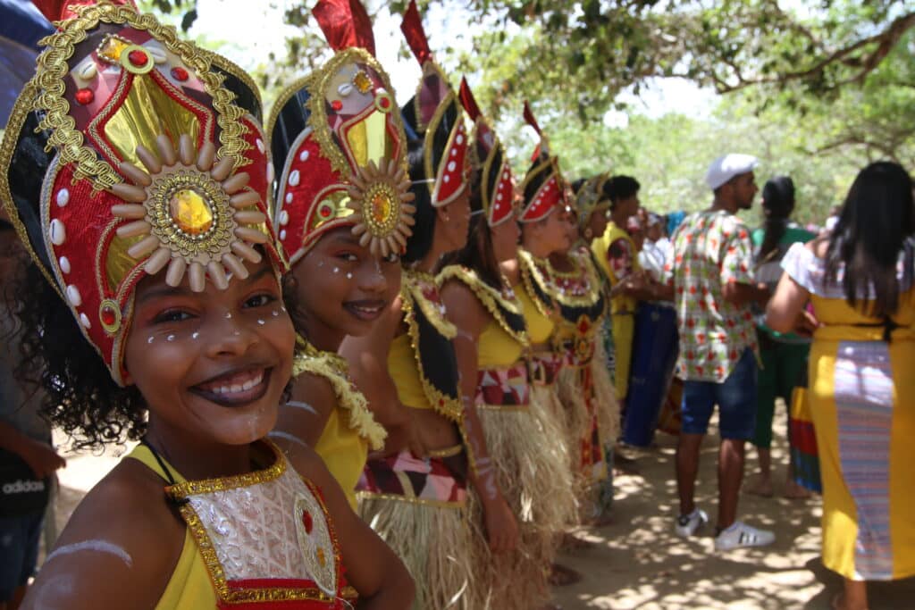 Festividades do Dia da Consciência Negra no Parque Memorial do Quilombo dos Palmares, em Alagoas. Foto: Rovena Rosa/Agência Brasil