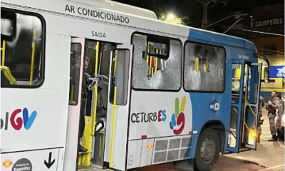 Confronto com a PM, morte e ônibus apedrejado em Vitória