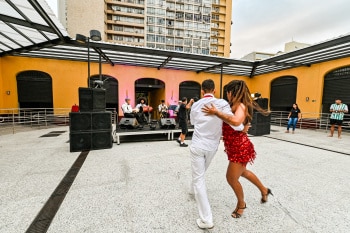 Tarde de Chorinho no Mercado da Capixaba. Foto: Jansen Lube