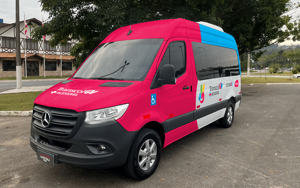 Transcol + Acessível irá contar com 30 vans. Foto: Divulgação