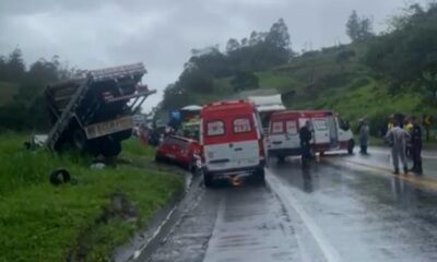 Acidente na BR 101, João Neiva