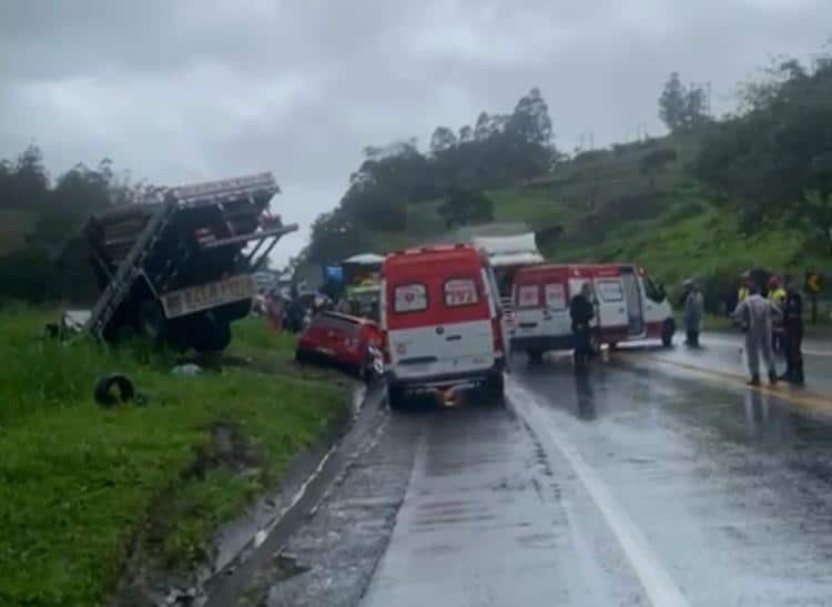 Acidente na BR 101, João Neiva