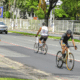 Ciclovia e ciclofaixa na avenida Beira-Mar, em Vitória