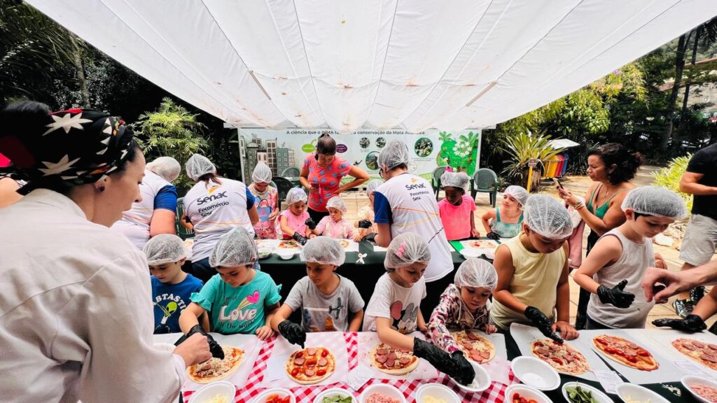 Crianças de 5 a 12 anos poderão participar de oficina gratuita de gastronomia durante o Festival Nostra Cucina