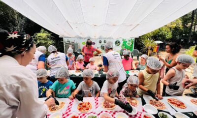 Crianças de 5 a 12 anos poderão participar de oficina gratuita de gastronomia durante o Festival Nostra Cucina