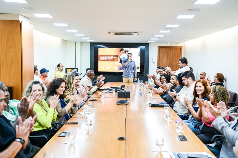 Lançamento edital de reforma e implantação da Cozinha Comunitária de São Pedro, em Vitória, chamada "Casa Azul"