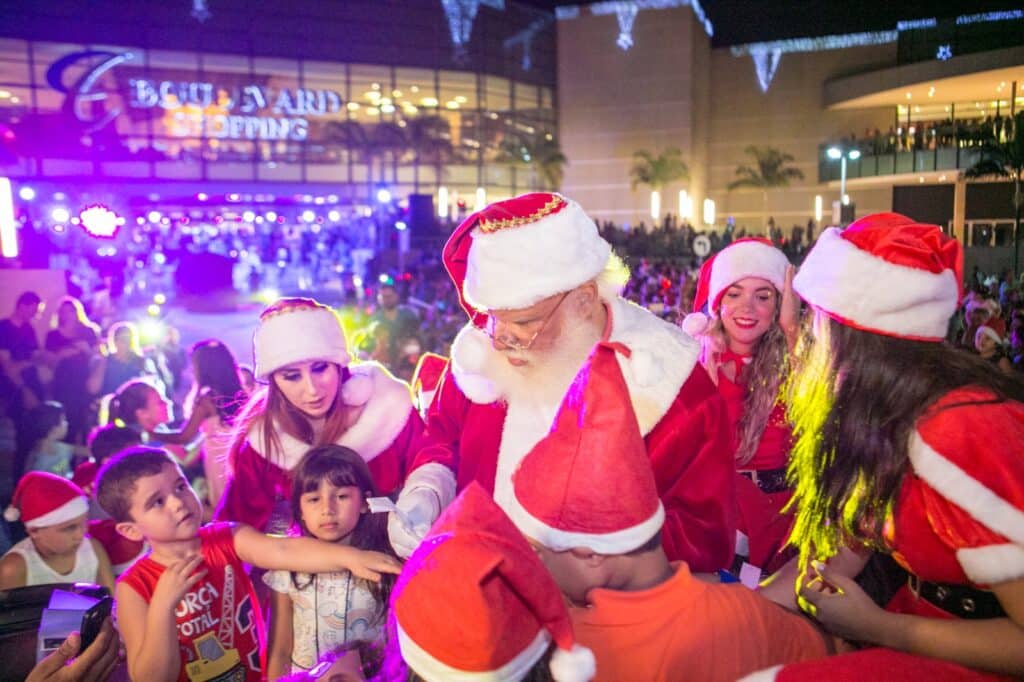 Papai Noel no Boulevard Shopping Vila Velha