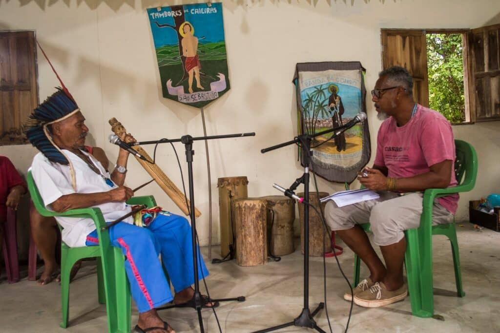 Papo de Mestres destaca congo capixaba