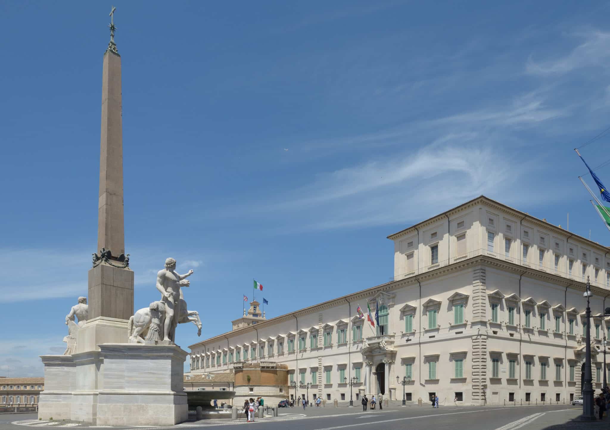 Palácio do Quirinal está na lista de maior casa do mundo. Foto: Wolfgang Moroder/Wikimedia/Reprodução