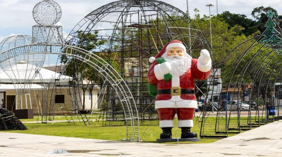 Vila Natalina do Parque da Prainha, em Vila Velha