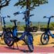 As bikes elétricas começaram a funcionar nesta quinta-feira em Vila Velha. Foto: Divulgação