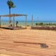 As obras do Brava Beach Club estão em ritmo acelerado. Foto: Divulgação