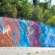 Mural fica na Alça da Terceira Ponte, em Vila Velha. Foto: Reprodução/Locomotipo