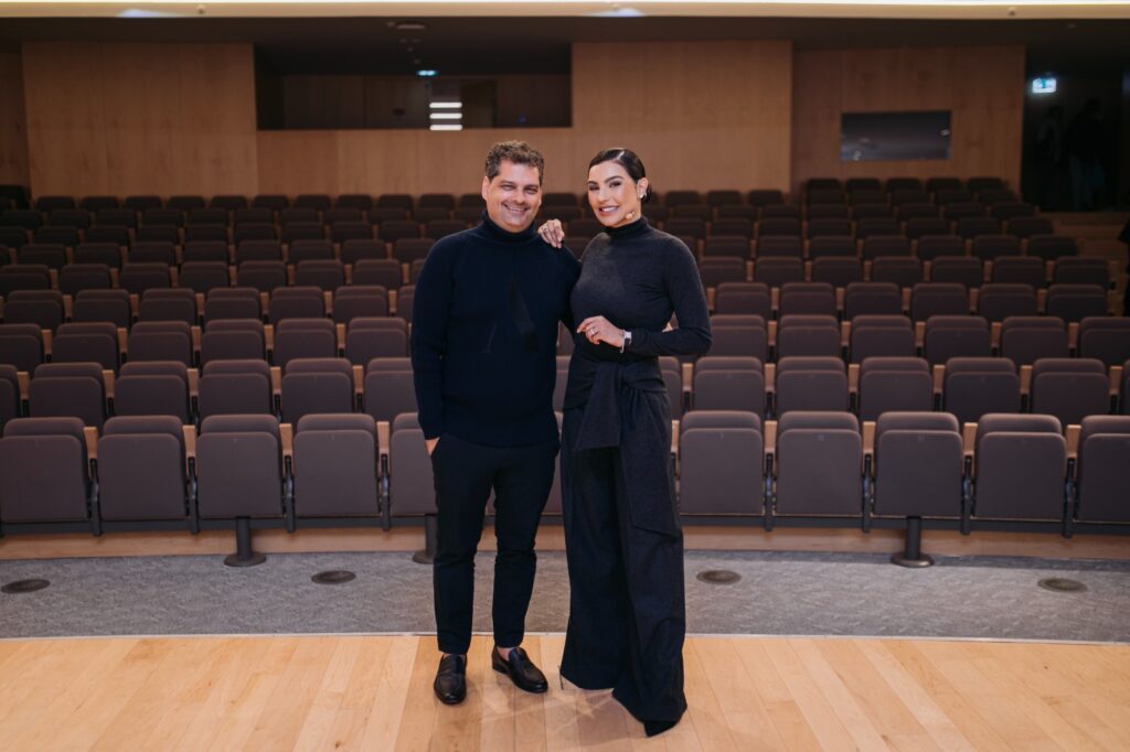 Patrick Ribeiro e Cintia Chagas. Foto: Divulgação