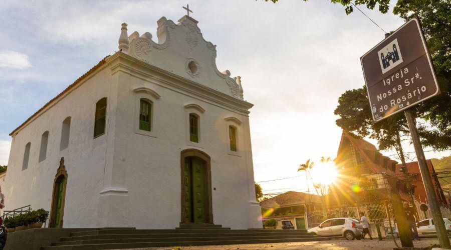 Igreja do Rosário é a mais antiga do estado. Foto: Divulgação