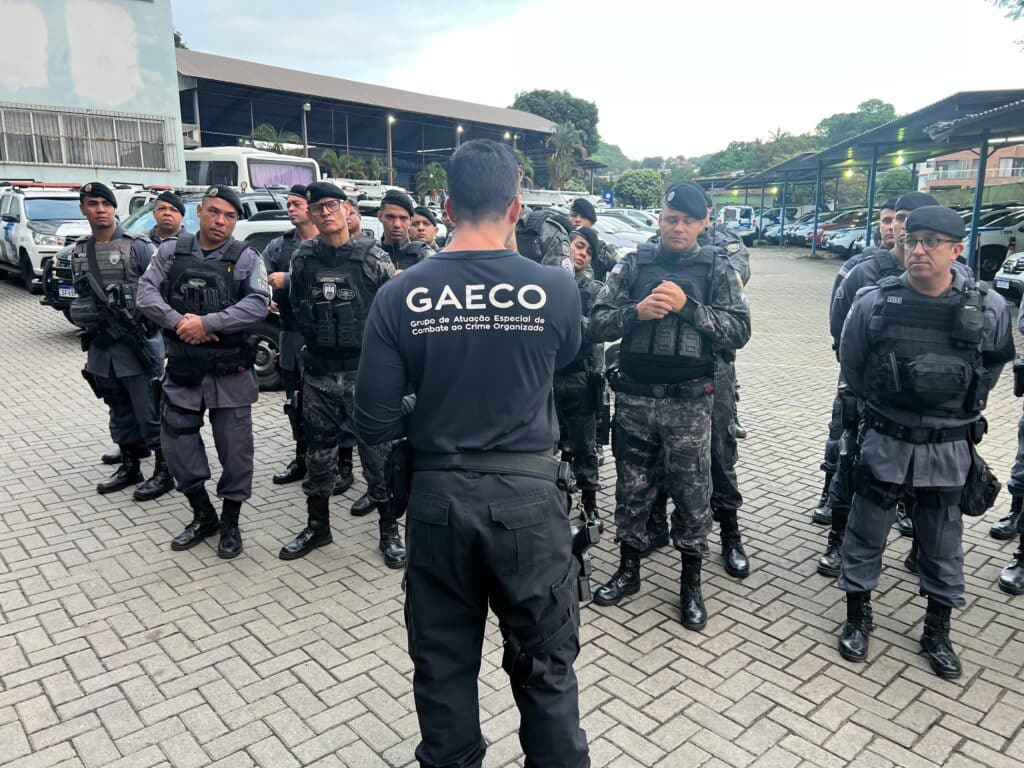 Operação do Gaeco e da PM mira em líder do PCC em Vitória. Foto Divulgação MPES